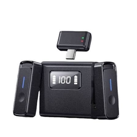 میکروفن بی‌سیم SX88 | انتخاب حرفه‌ای برای تولید محتوا، مصاحبه و لایو